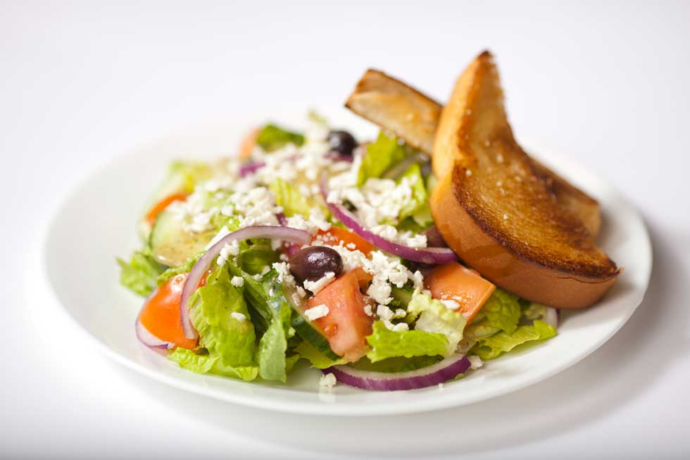 Starter Greek Salad in Royal Pizza Menu