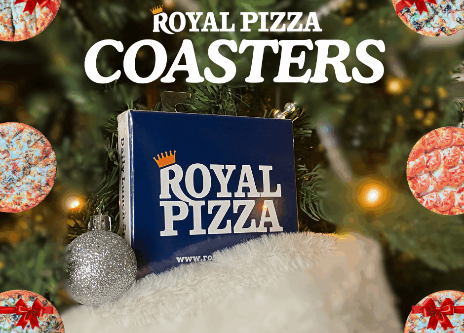 Limited Edition: Royal Pizza Coasters